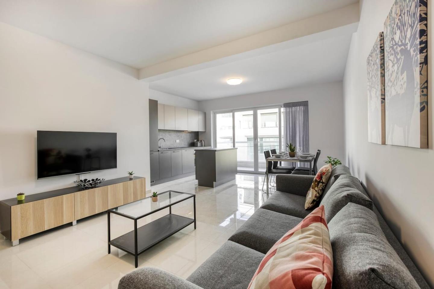 Beautiful Modern Central 2Br Apt Ta Xbiex Exteriér fotografie